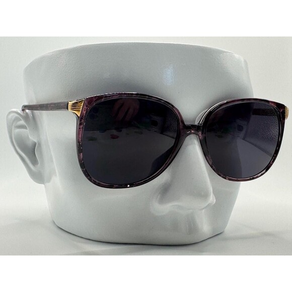 NEW Vintage Sunglasses | Grey Lens | Purple Speck Frame | Geoffrey Beene | #826 main image 10
